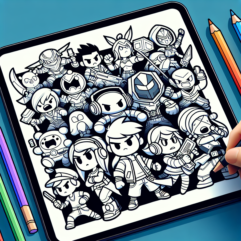 Mewarnai Bersama: Koleksi Gambar Mobile Legend yang Seru dan Edukatif