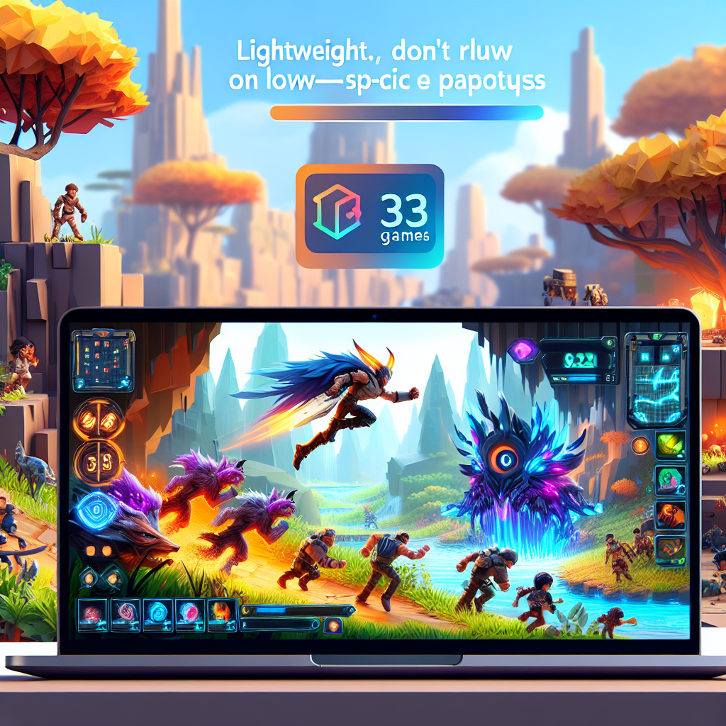 Jenis Game PC Ringan yang Seru Untuk Dimainkan di Laptop Spek Rendah